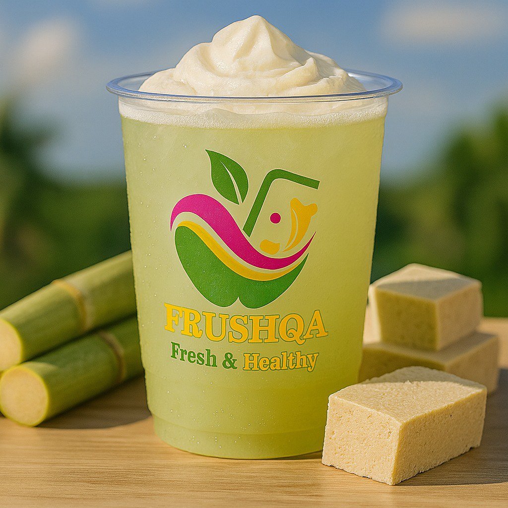 قصب حلاوة قشطة